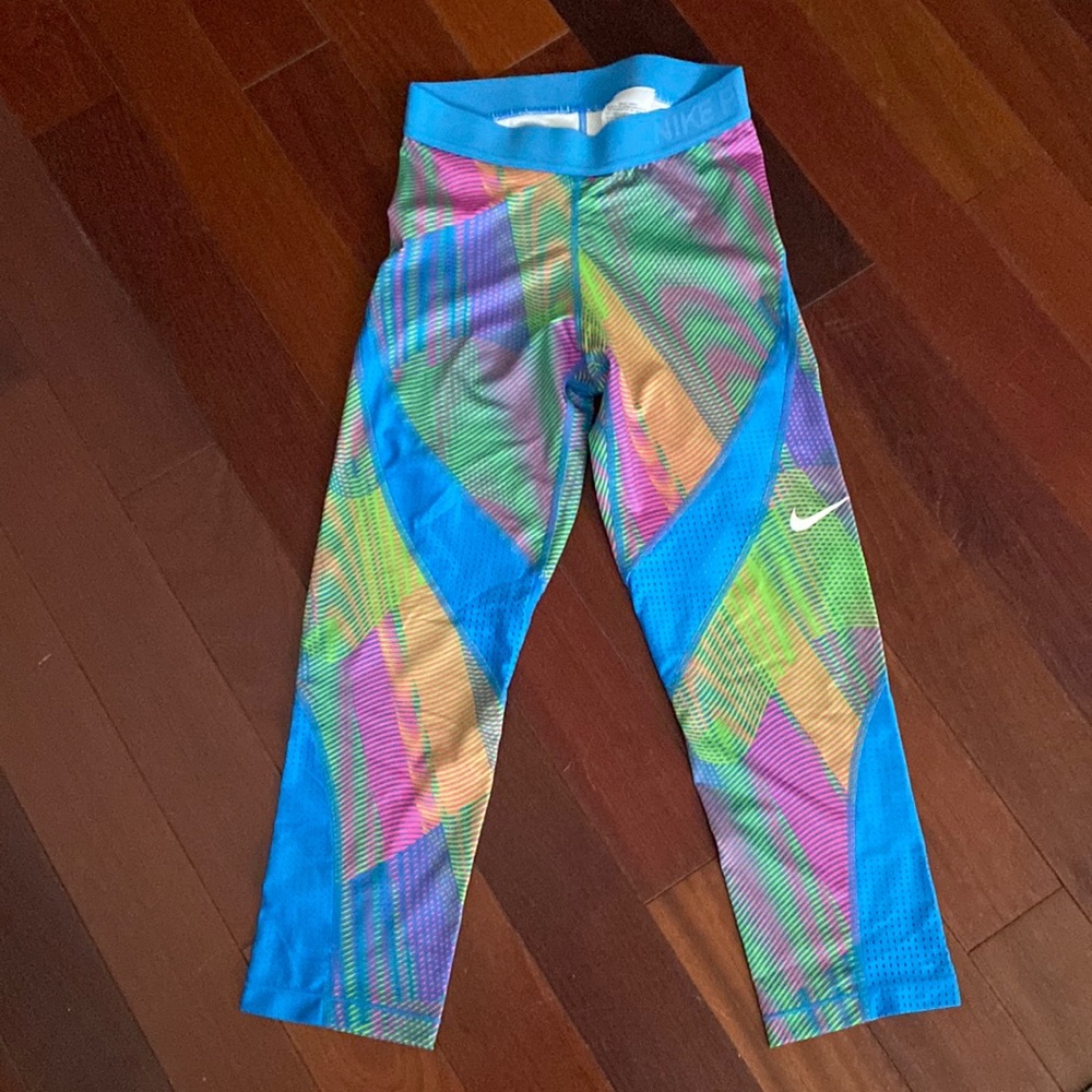 Nike Pro Crop Spandex Leggings S P